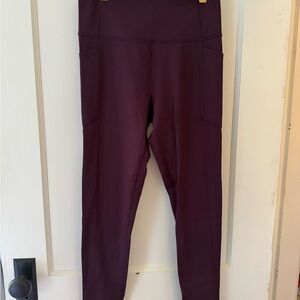 Victoria's Secret Deep Purple Leggings